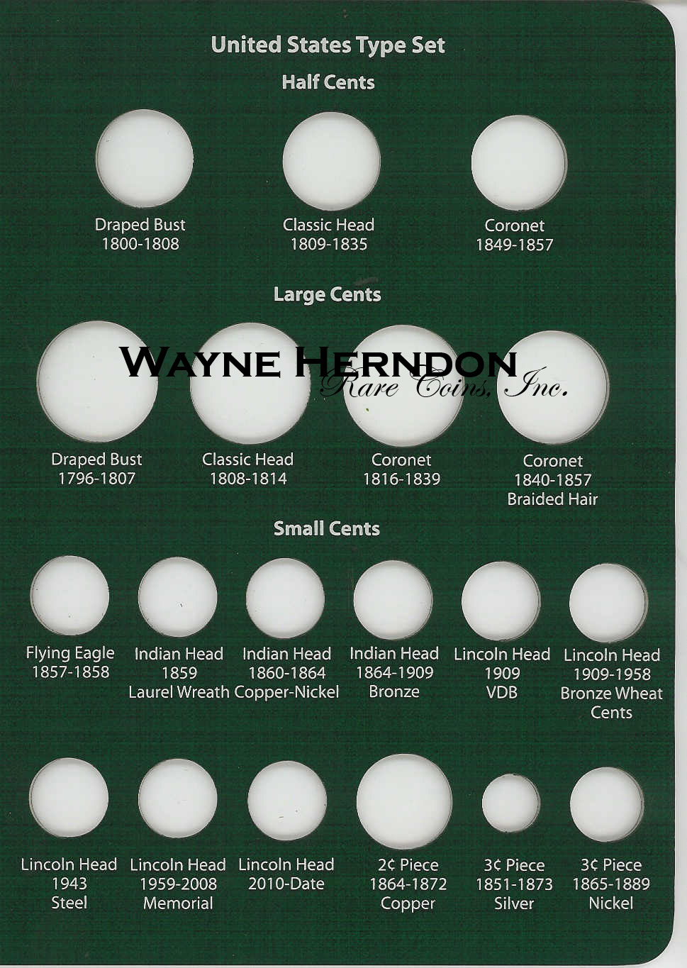 A190 Intercept Shield US Type Album Page 1